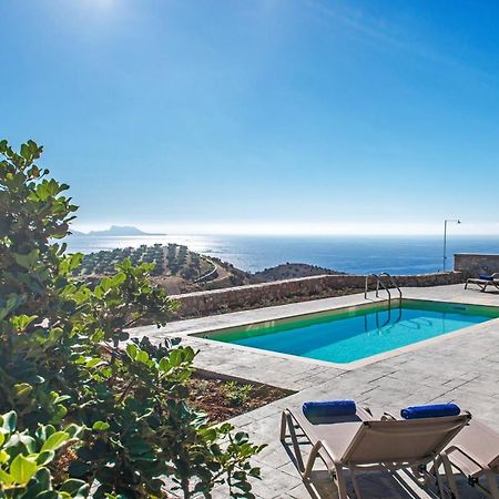 Tranquil Sea View Villa With Private Pool, Just 2Km From The Beach! Agia Galini  Exterior photo