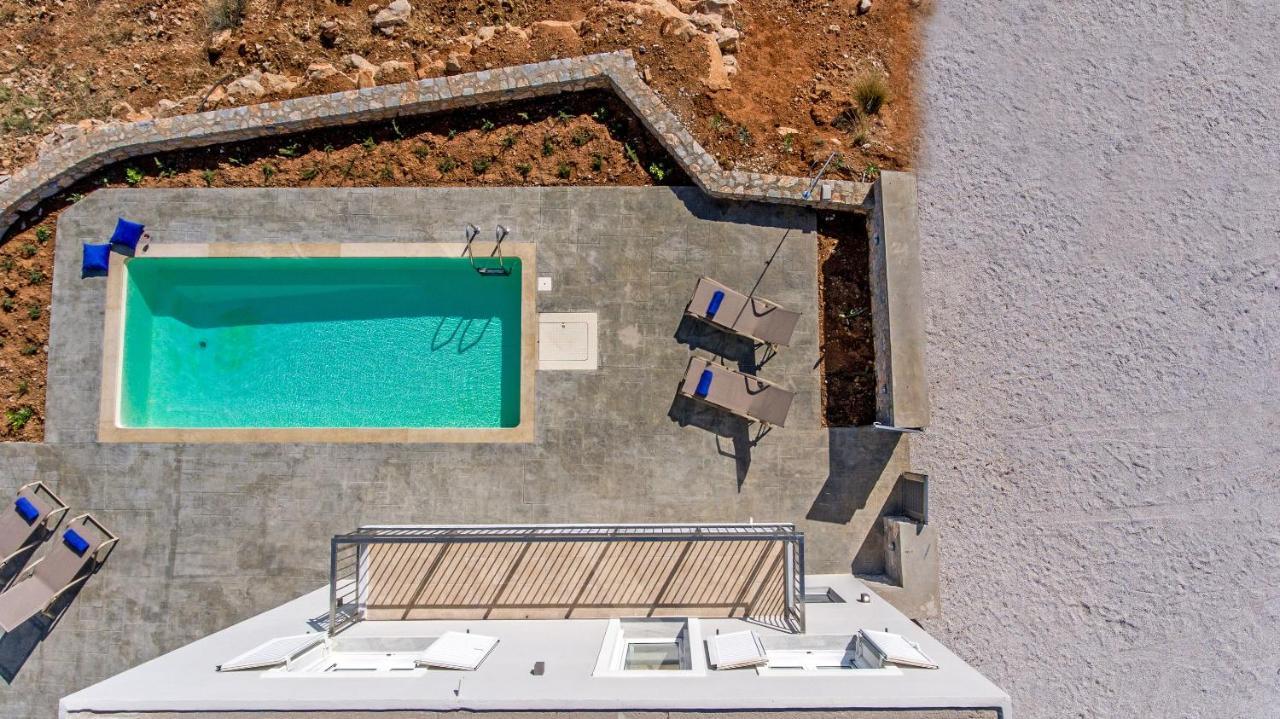 Tranquil Sea View Villa With Private Pool, Just 2Km From The Beach! Agia Galini  Exterior photo